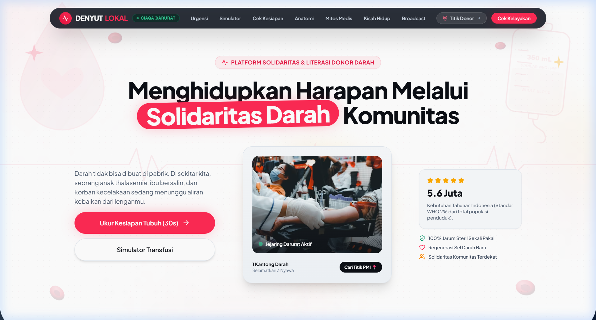 Denyut Lokal screenshot